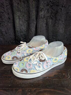 VANS Authentic "Donuts Munchies Sprinkles Blue" Men’s Size 9.5 / Women’s 11